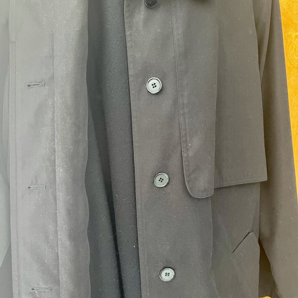 Valerie Stevens black trench coat - Picture 10 of 10
